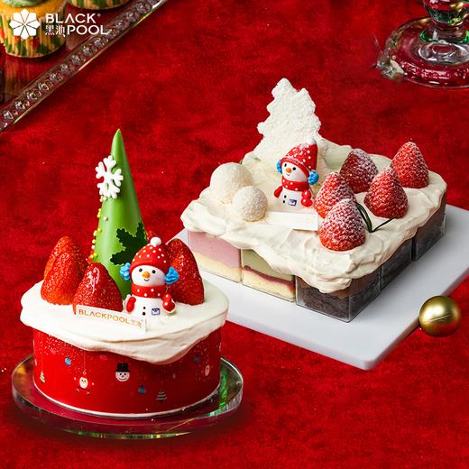 【圣诞限定·法式浪漫套餐】圣诞系列慕斯2选1+圣诞限定九宫格慕斯杯 商品图0