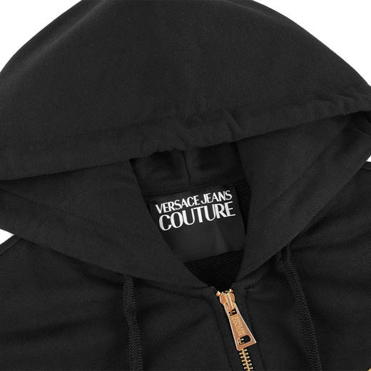 【新品底价】Versace 范思哲 男士拉链刺绣弹棉卫衣连帽卫衣外套 11781 商品图3