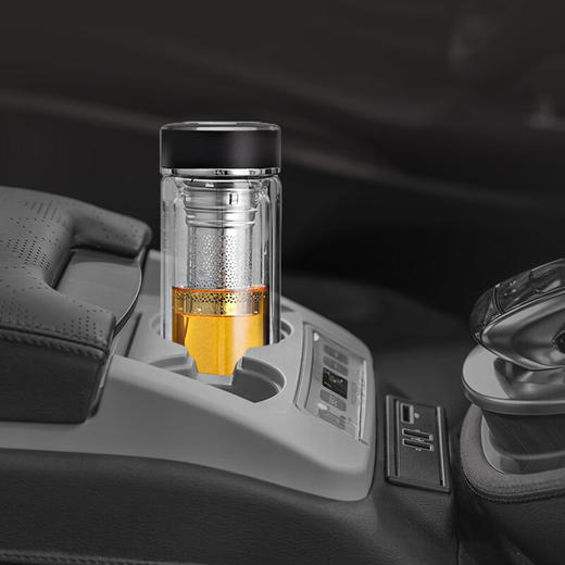 施密特（simita）双层玻璃杯茶水分离泡茶男女士商务办公车载便携带茶仓 MBL7002-033A/036A 商品图4