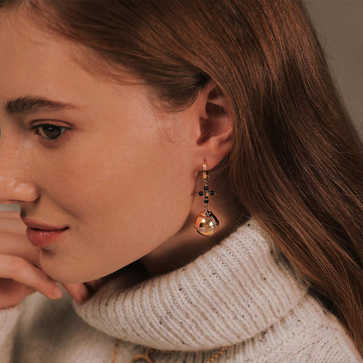 【歌手李佳薇同款】Ancient Rome古罗马系列 | 罗马圣球耳环 商品图1