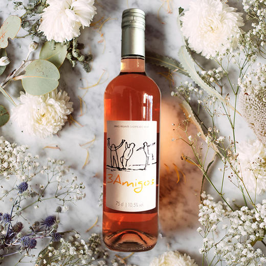 华喜好酒 三个朋友桃红气泡葡萄酒 750ml*2 商品图1