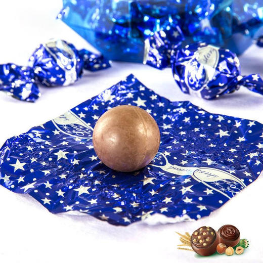 意大利安娜榛子牛奶巧克力250g/044145 宝石罐造型礼盒独立小包装 商品图2