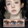Paprikacon半年抛·狼眼契约&蛇目禁咒&猫瞳印记·14.5mm(着色参考13.8mm) 0-800度(无525/575) 韩产进口·(建议佩戴3-4个月左右更换) 商品缩略图0