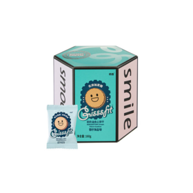 初吉非奶油夹心饼干青柠海盐味160g