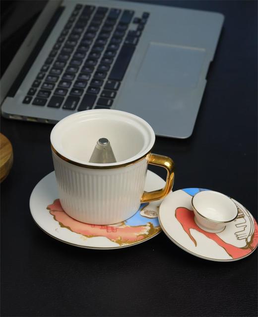 三博文创—两江交汇茶咖杯 商品图3