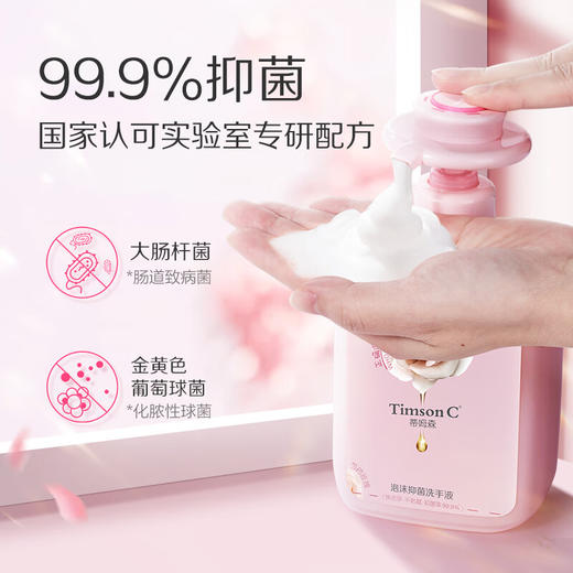 阿道夫蒂姆森泡沫抑菌洗手液(芍药玫瑰)550ml 商品图0