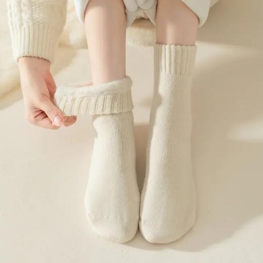 「六双装！加厚拉绒」女士加厚拉绒袜 毛圈暖绒厚袜子地板袜配饰 商品图6