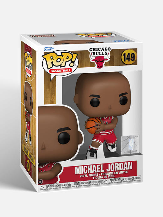 Funko POP NBA: Bulls: Michael Jordan(#45 Away)运动 NBA球星公仔迈克尔 · 乔丹 - 45号客场球衣手办 66425 商品图4