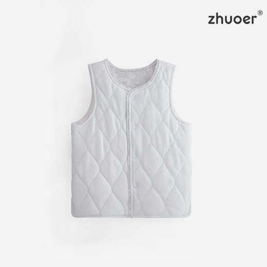 【秋冬棉马甲】卓儿宝宝薄棉背心保暖家居服婴儿衣服 适合6个月-5岁 商品图2