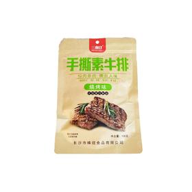 三亩豆手撕素牛排烧烤味108g*60袋