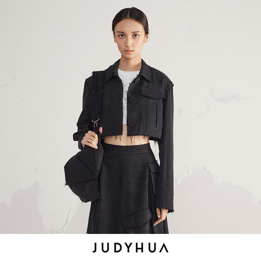 JUDYHUA 漫不经心系列短夹克 商品图0
