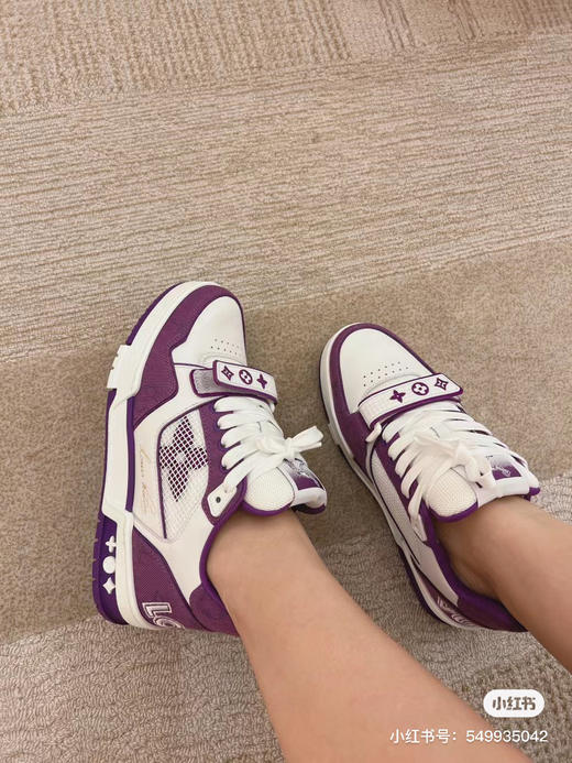 LVTrainer 紫色魔术贴（原厂版本） 商品图0