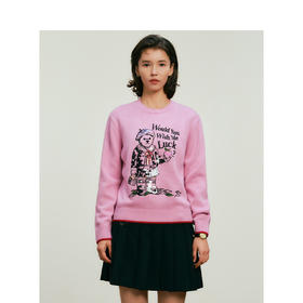 TeenieWeenie小熊毛衣女春季装TTKW245101I