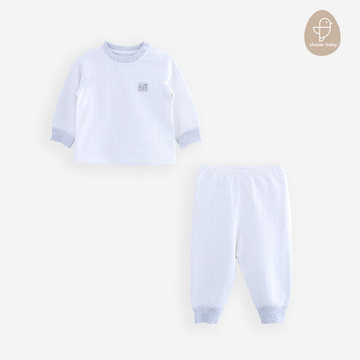【春秋贴身宝宝套装】卓儿宝宝长袖打底衫纯棉家居服婴儿衣服适合3个月-5岁 商品图3