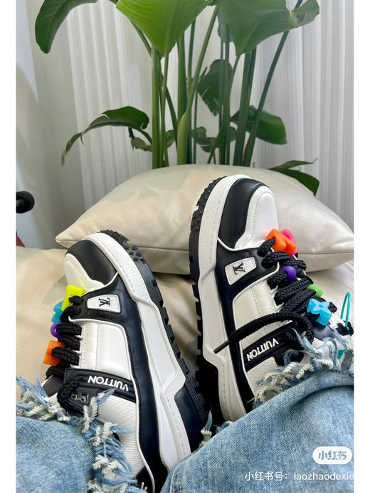 Louis Vuitton 走秀款胖trainer 黑白色（原厂版本） 商品图7