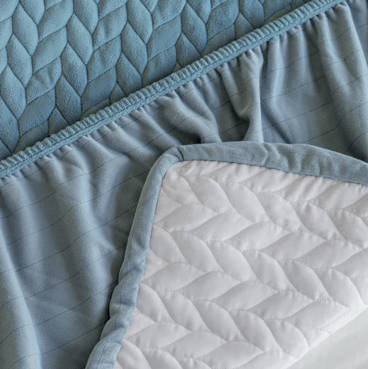 冬季家居保暖宝宝绒床笠 商品图10