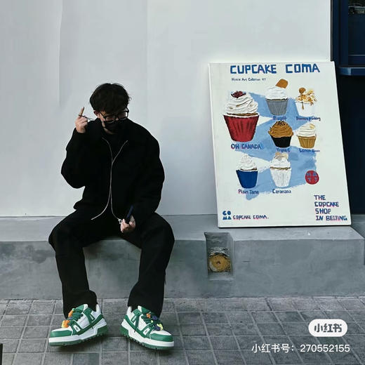 Louis Vuitton 走秀款胖trainer 绿色（原厂版本） 商品图7