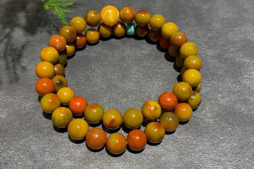 【御珠宫坊】包浆南红珠串 商品图0