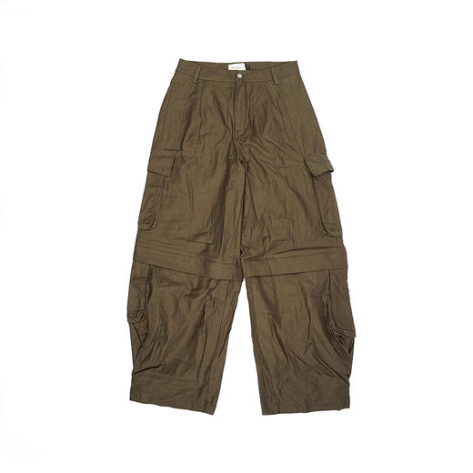 HOLZWEILER Ebbi Cargo Trousers 男装阔腿伞兵裤 可拆卸变短裤 商品图0