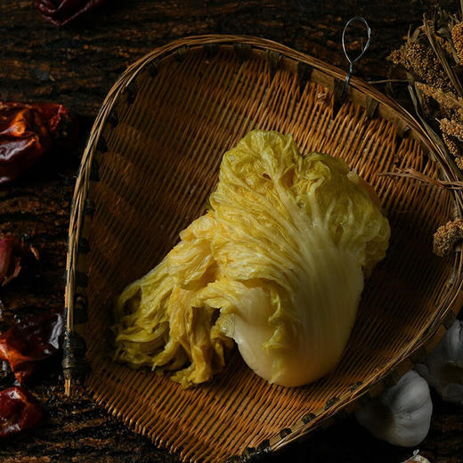 北大荒亲民有机酸菜东北特产 整颗酸菜500g*5颗 商品图2