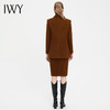 IWY/优雅复古秋冬加厚毛呢西装套裙秋冬长袖修身职业装两件套CS13402 商品缩略图2