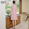 IWY/艺考粉色连衣裙女小个子名媛职业装高级感主持人上镜装工作服Q1033-P 商品缩略图3