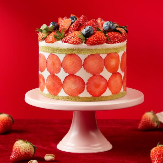 【会员券专用】草莓满贯裸蛋糕 商品图3