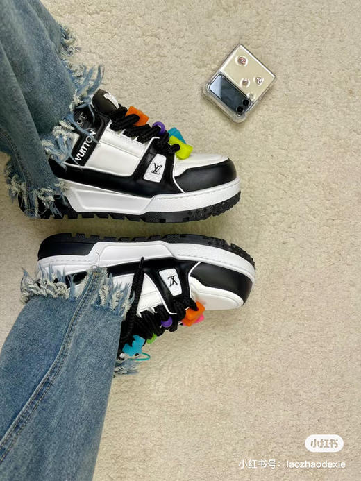 Louis Vuitton 走秀款胖trainer 黑白色（原厂版本） 商品图5