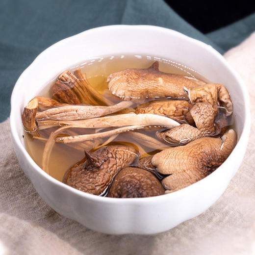 【菇冠】云南野生鸡枞菌干  80g  食用营养菌菇煲汤食材特产烘干 商品图4