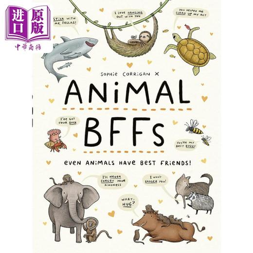 【中商原版】动物大百科英文原版儿童科普绘本2册套装 动物的野生生活The Wild Life Of Animals 动物也有好朋友Animal BFFs 商品图2