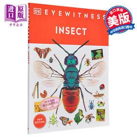 预售 【中商原版】DK 英文原版 Eyewitness 系列昆虫百科 Insect Eyewitness 昆虫指南 插图介绍