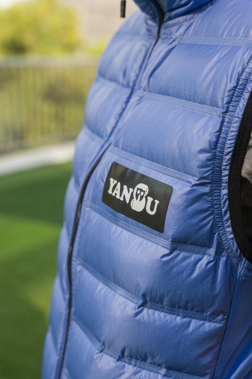 严素紫定能行羽绒保暖马甲，男女通款，可加装长袖，保暖，严素态度 商品图6