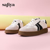 Safiya/索菲娅2024春新款潮流拼色百搭休闲复古绒面软底德训鞋 SF41112039 商品缩略图4