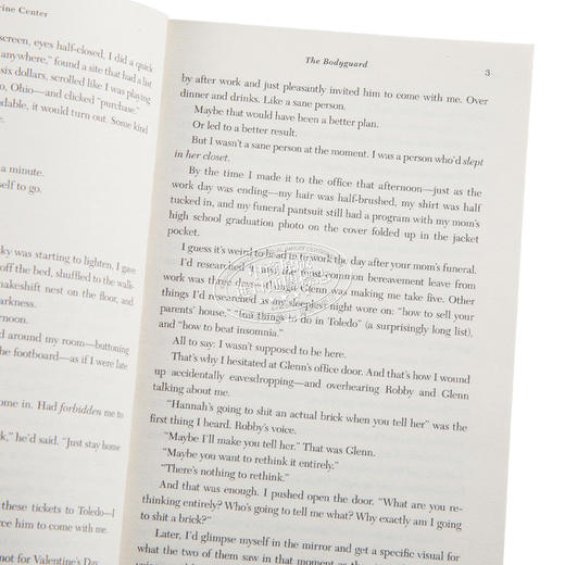 预售 【中商原版】保镖	The Bodyguard 英文原版 Katherine Center 搞笑爱情故事 商品图2