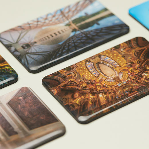 牛首山文创建筑风貌水晶冰箱贴国潮创意男女礼物装饰品冰箱磁贴饰 商品图3