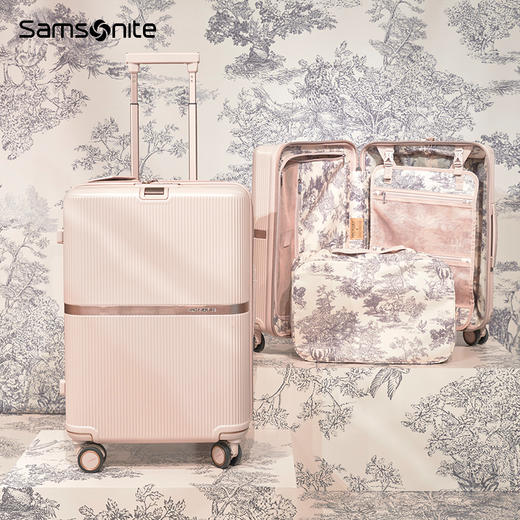 新秀丽MINTER系列小红书达人同款新品时尚流金箱PC材质拉杆箱HH5 83色 商品图4