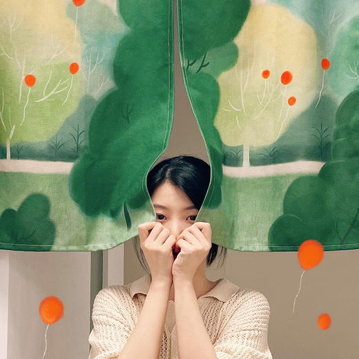 fluffy lili  童年记忆布艺门帘【该商品不支持用券】 商品图4