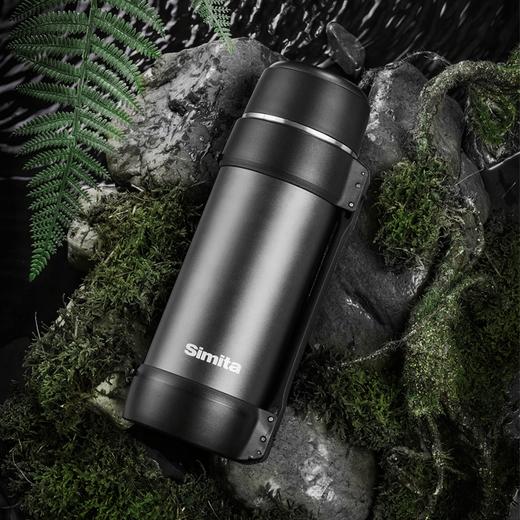 施密特（Simita）保温壶大容量保温壶男士户外便携车载水壶杯子家用水壶金点广口壶 MBH1005-180A 商品图5