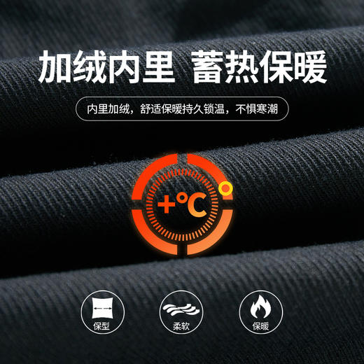 【圈】【新款DH】大依优型大码加绒束脚工装休闲裤加肥加大男装舒适胖子肥佬百搭工装裤运动裤320斤 商品图3