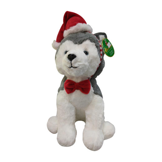 TS 玩具毛绒狗12寸拉布拉多柯基哈士奇 商品图2