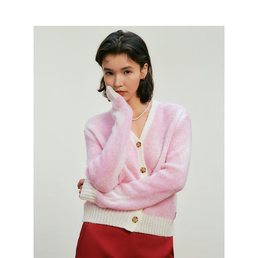 TeenieWeenie小熊毛针织衫女春季装TTCK245103I 商品图1