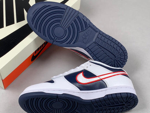 秋冬特惠💰530 莞产版本 # Nike SB Dunk Low PRM"Houston Comets Four-Peat"扣篮系列低帮休闲运动滑板板鞋“海军战士彗星四连冠” 商品图4