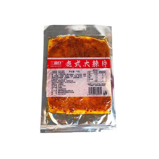 三亩豆老式大辣片70g*160袋 商品图2