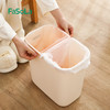 FaSoLa分类垃圾桶家用厨房卫生间客厅纸篓加厚无盖方形筒日系 商品缩略图11