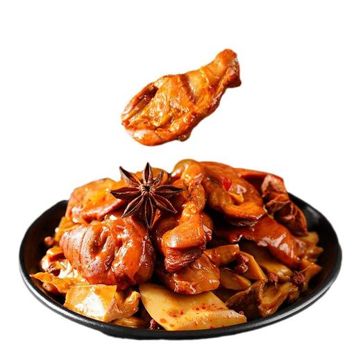 【卤香四溢！香辣杏鲍菇鸡胗】嫩滑爽口即食小吃夜宵充饥解馋零食麻辣鲜嫩多汁休闲食品 商品图3