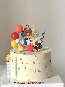 【优品系列】---【彩色小熊蜡烛】