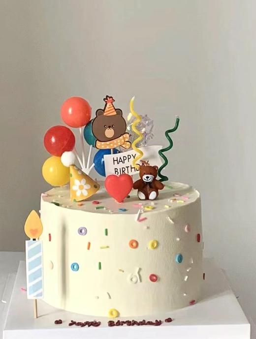 【优品系列】---【彩色小熊蜡烛】 商品图0