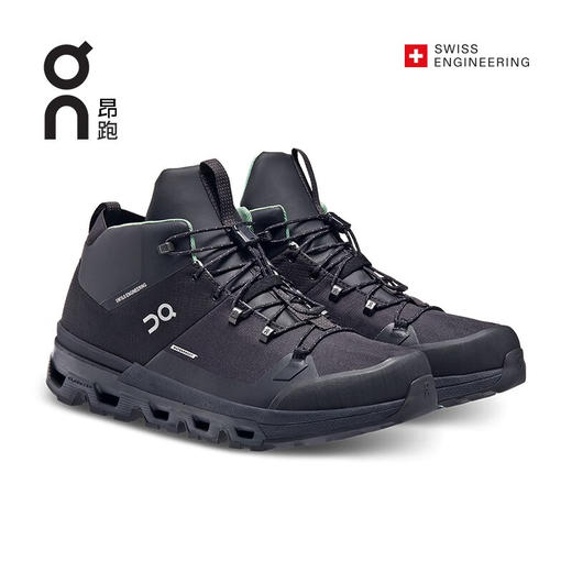 On 昂跑 Cloudtrax Waterproof 新品男款防水户外徒步登山靴 商品图1