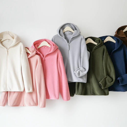 【国际一线代工】女士双面奥粒绒轻便保暖休闲连帽外套 商品图2