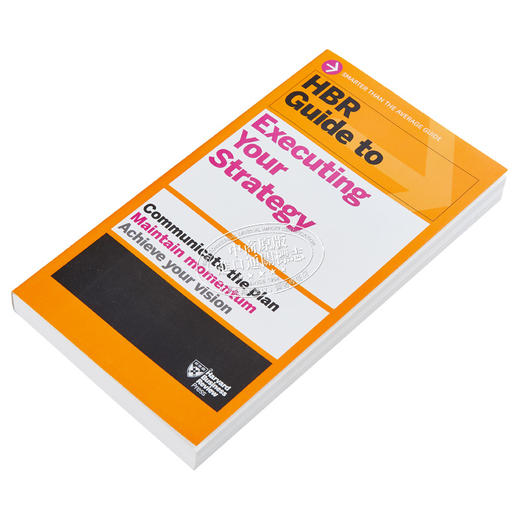 【中商原版】哈佛商业评论指南系列 战略执行指南 HBR Guide to Executing Your Strategy 英文原版 Harvard Business Review 商品图1